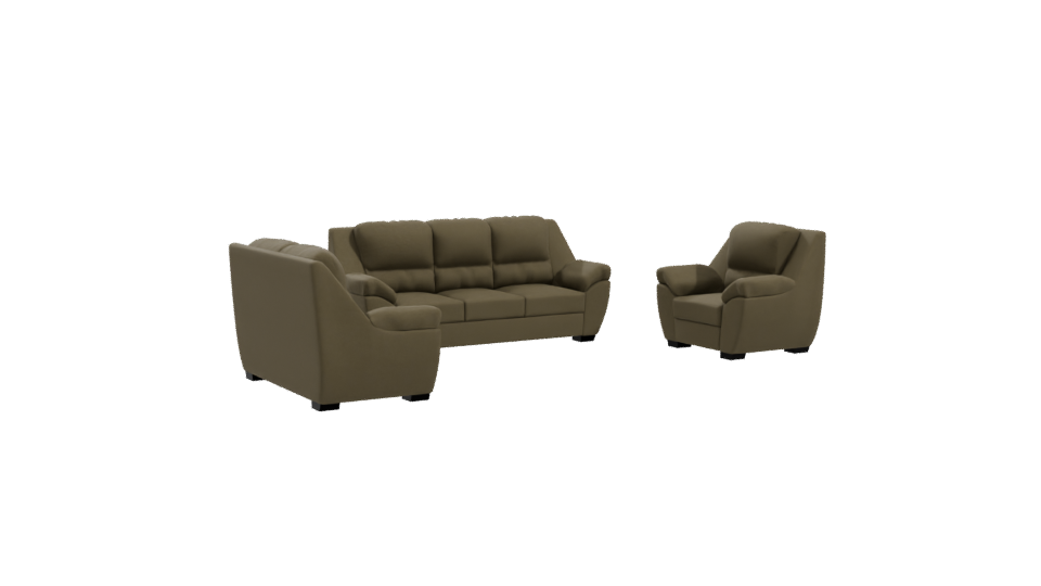 Cozy Modern Sofa Set 3D - Professional 3D Model Render 10