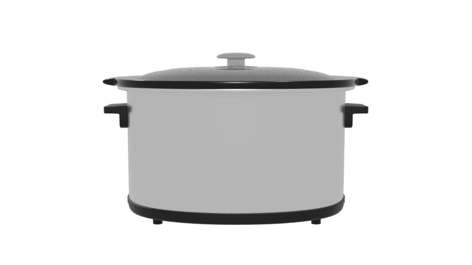 Multi-Functional Slow Cooker 3D - Professional 3D Model Render 5