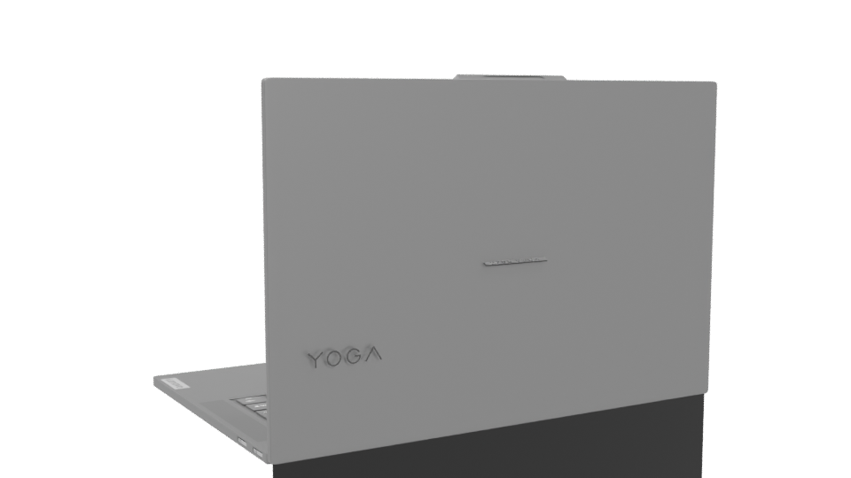 Sleek Laptop 3D Model - Professional 3D Model Render 4