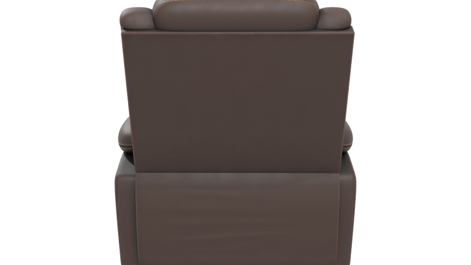 Reclining Armchair with Ottoman 3D - Professional 3D Model Render 5