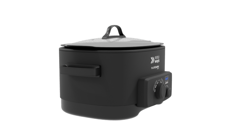 Versatile Multi-Cooker 3D Model - Professional 3D Model Render 9