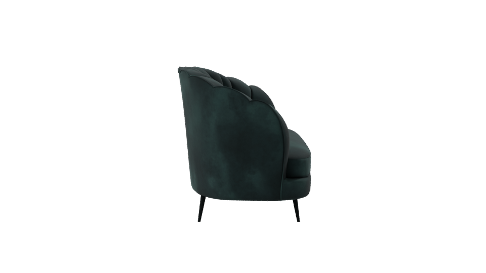 Elegant Green Sofa 3D Model - Professional 3D Model Render 8