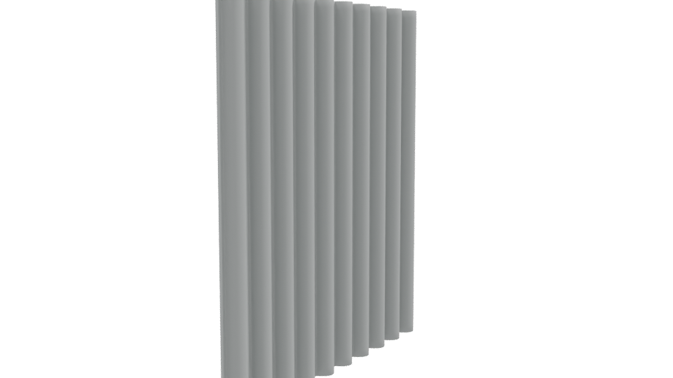 Textured Wall Panel 3D Model - Professional 3D Model Render 9