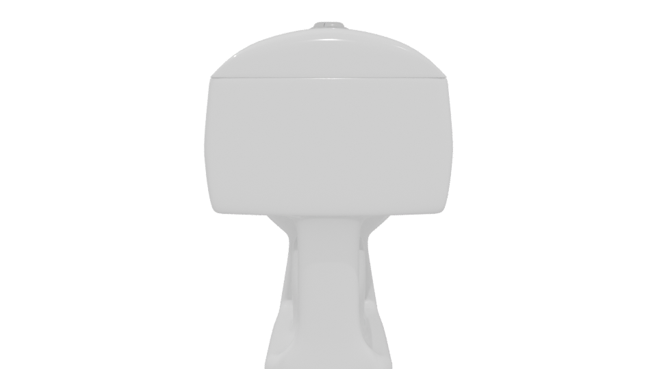 Stylish Toilet 3D Model - Professional 3D Model Render 5
