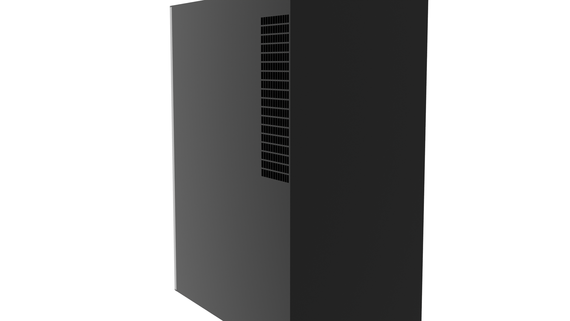 Sleek Glass Front Wine Cooler 3D Model - Professional 3D Model Render 13