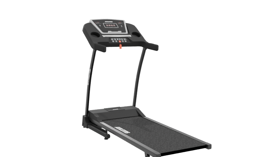 Compact Folding Treadmill Model - Professional 3D Model Render 10