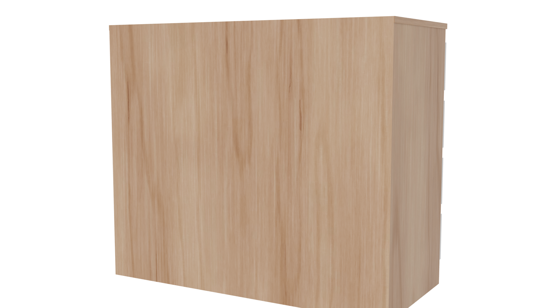 Stylish Wooden Storage Cabinet 3D - Professional 3D Model Render 21