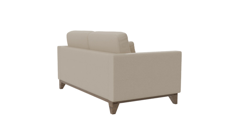 Contemporary Fabric Sofa 3D Model - Professional 3D Model Render 7
