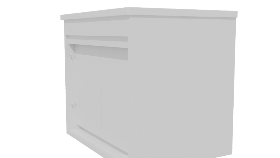 Stylish Modern Storage Box - Professional 3D Model Render 13