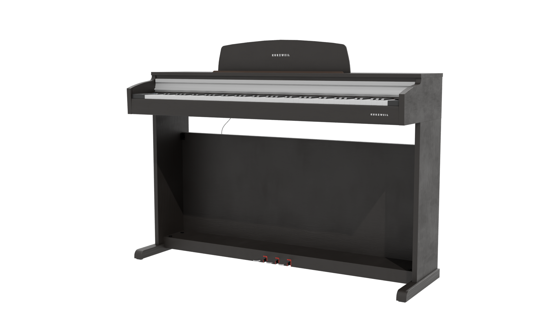 Stylish Digital Piano Model 3D - Professional 3D Model Render 12