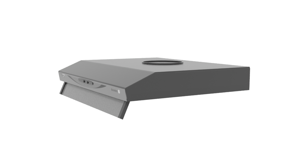 Sleek Multimedia Receiver Model - Professional 3D Model Render 13