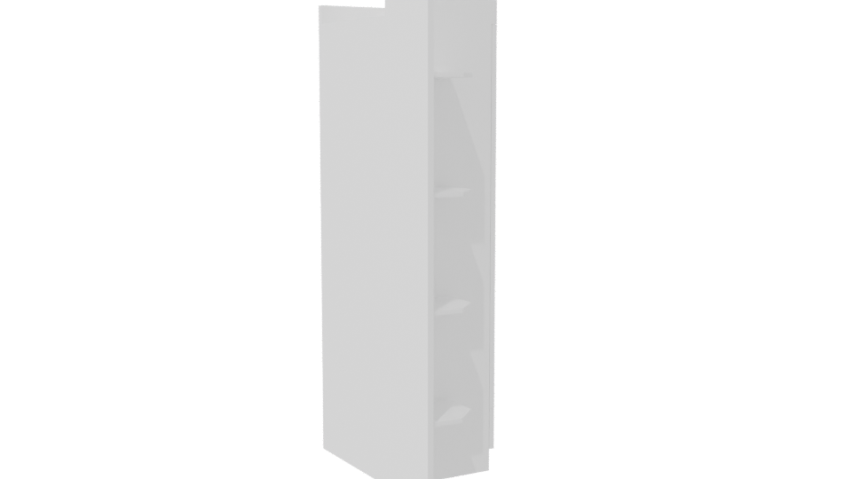 Closet Arcoiris 2P2C 3D Model - Professional 3D Model Render 7