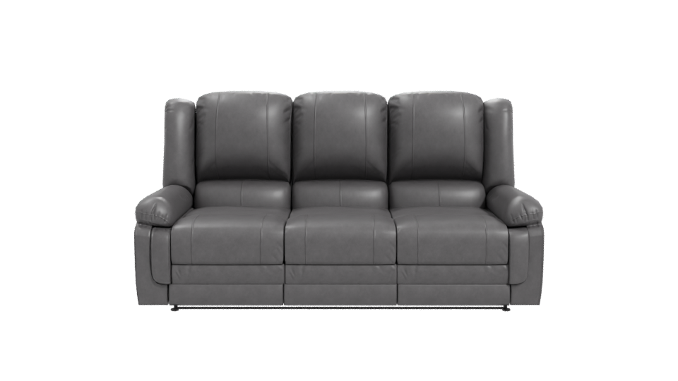 Contemporary Leather Sofa 3D Model - Professional 3D Model Render 11