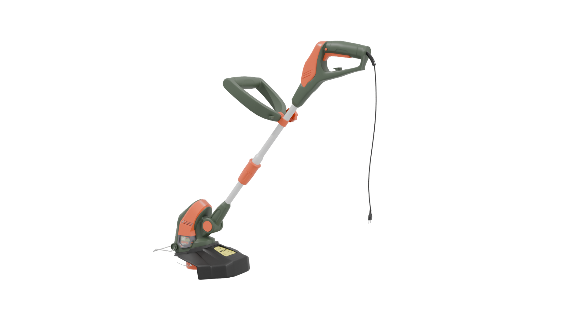 Electric String Trimmer Model 3D - Professional 3D Model Render 3