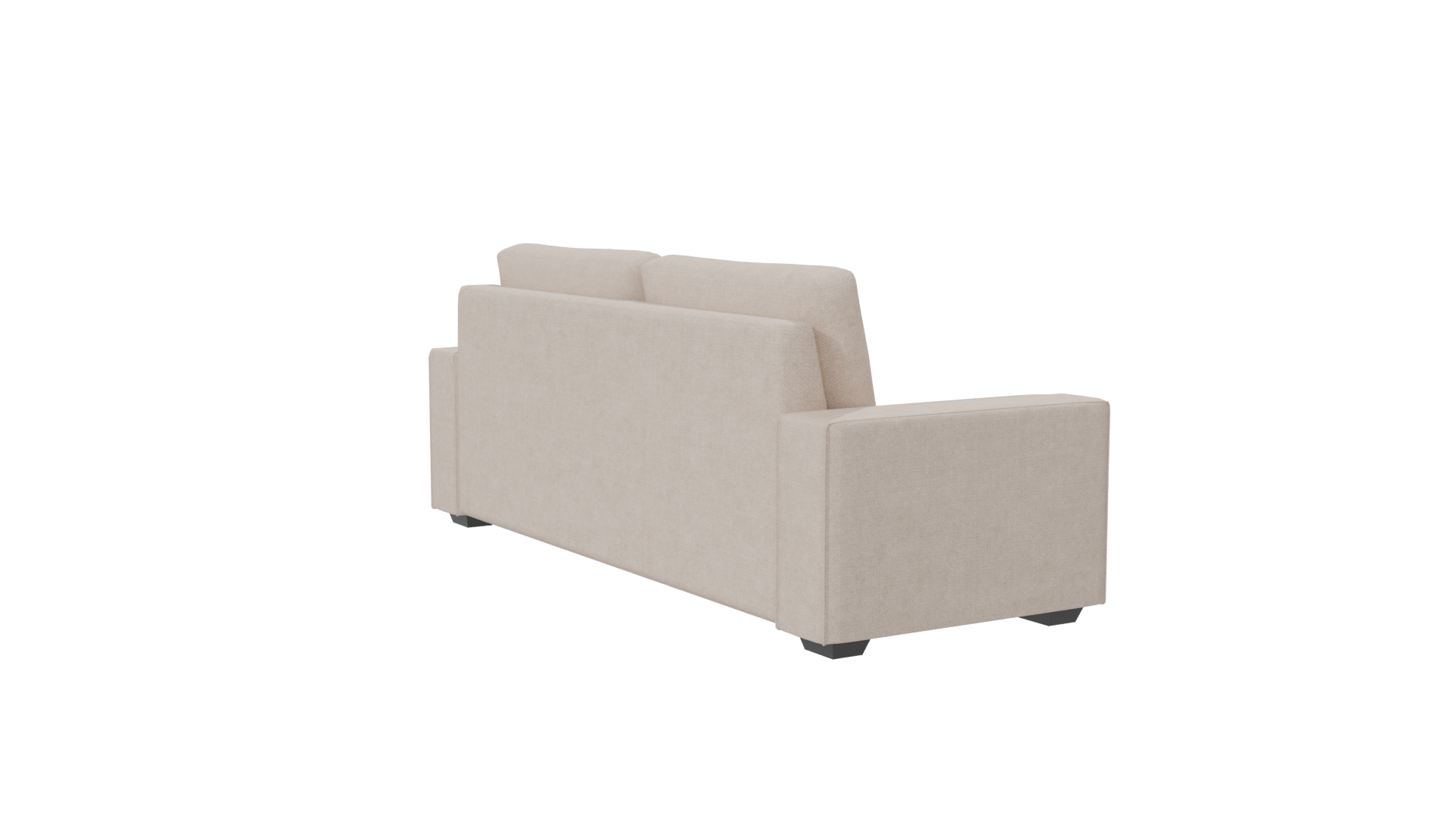 Contemporary Fabric Sofa 3D Model - Professional 3D Model Render 7