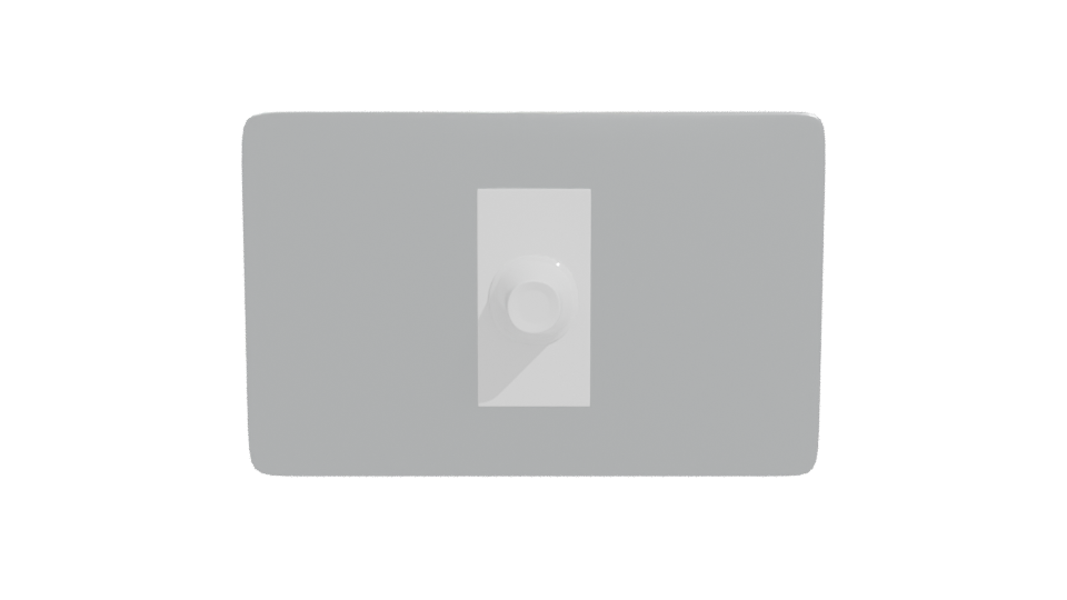 Sleek Modern Wall Switch 3D - Professional 3D Model Render 11