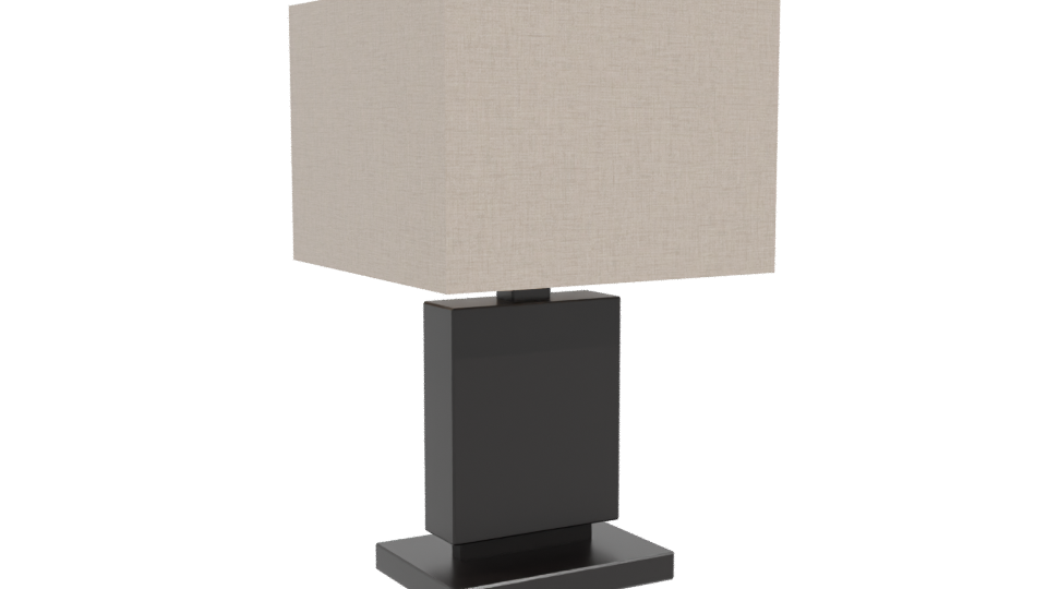 Stylish Modern Table Lamp 3D - Professional 3D Model Render 4