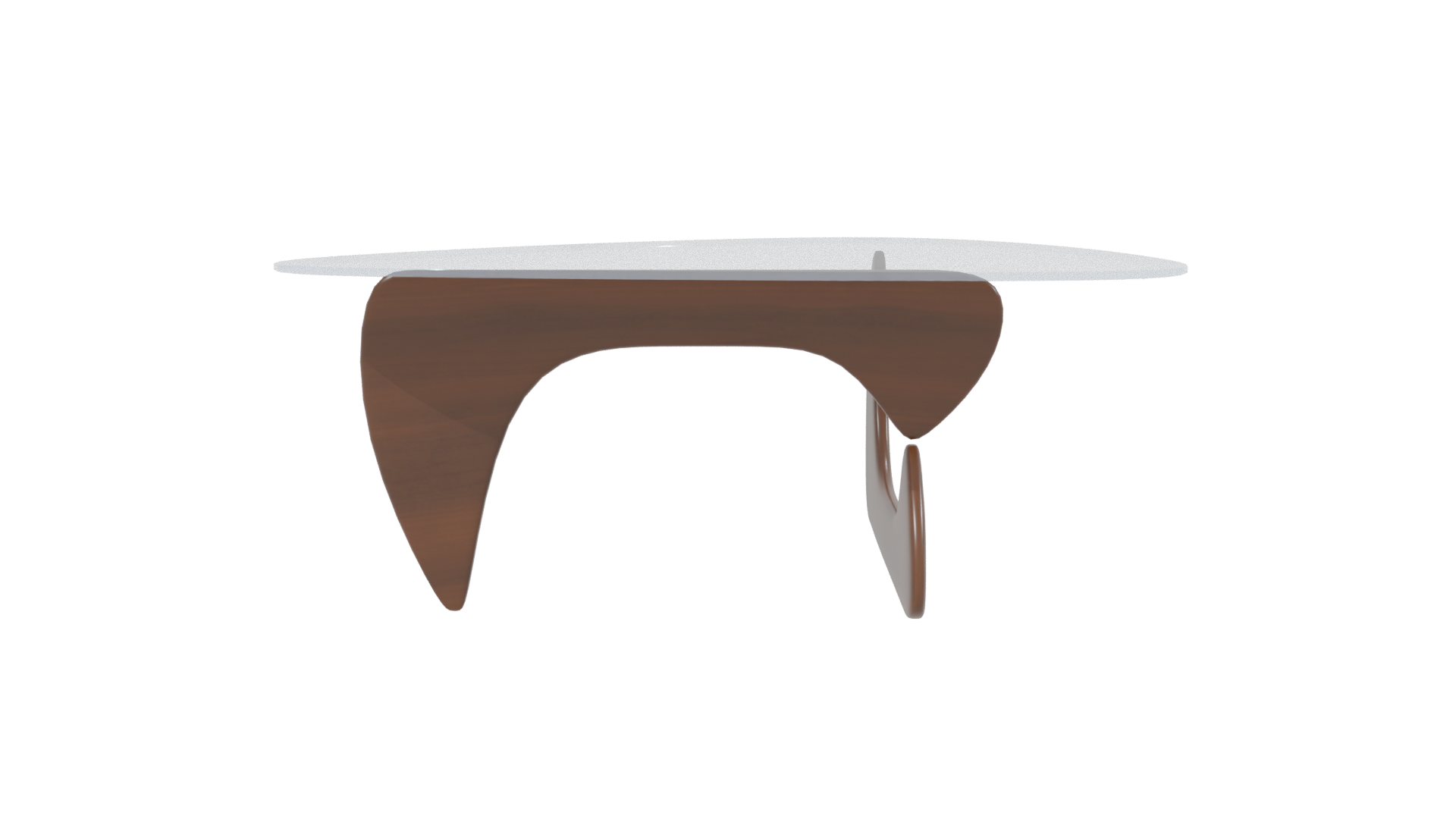 Modern Coffee Table 3D Model - Professional 3D Model Render 2
