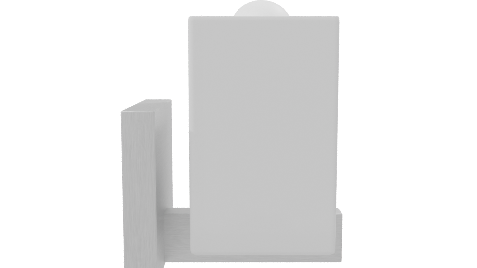 Minimalist White Paper Towel Dispenser 3D Model - Professional 3D Model Render 8