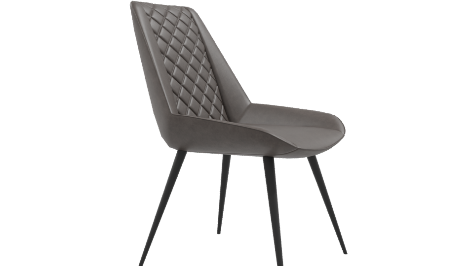 Stylish Modern Dining Chair 3D - Professional 3D Model Render 9