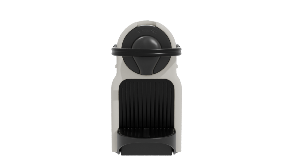 Compact Espresso Coffee Machine 3D Model - Professional 3D Model Render 11