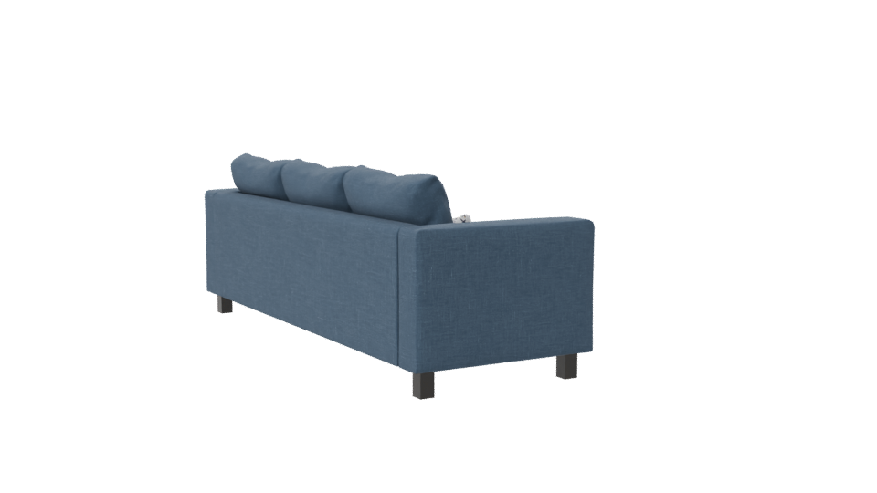 Modern L-Shaped Sofa 3D Model - Professional 3D Model Render 7