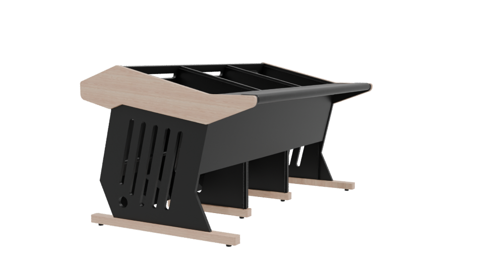 Contemporary Storage Table 3D Model - Professional 3D Model Render 9