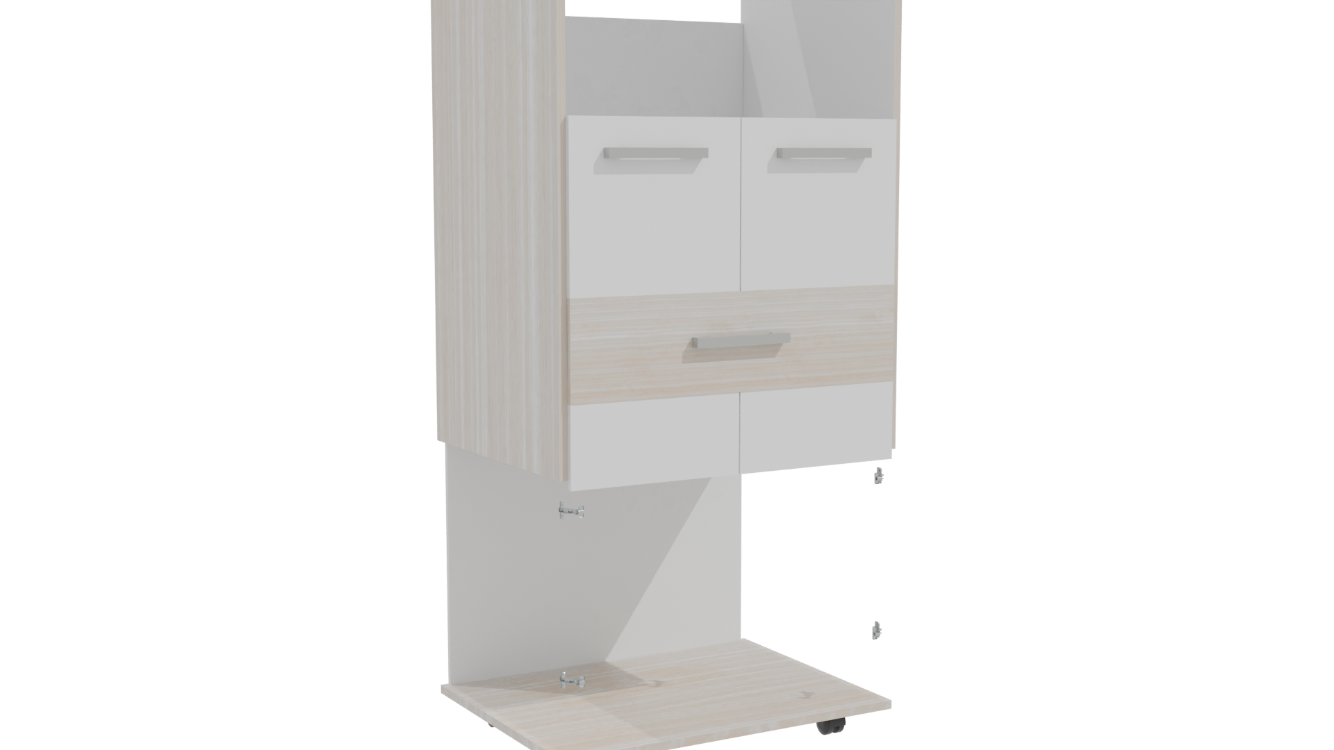 Stylish Minimalist Cabinet 3D - Professional 3D Model Render 10