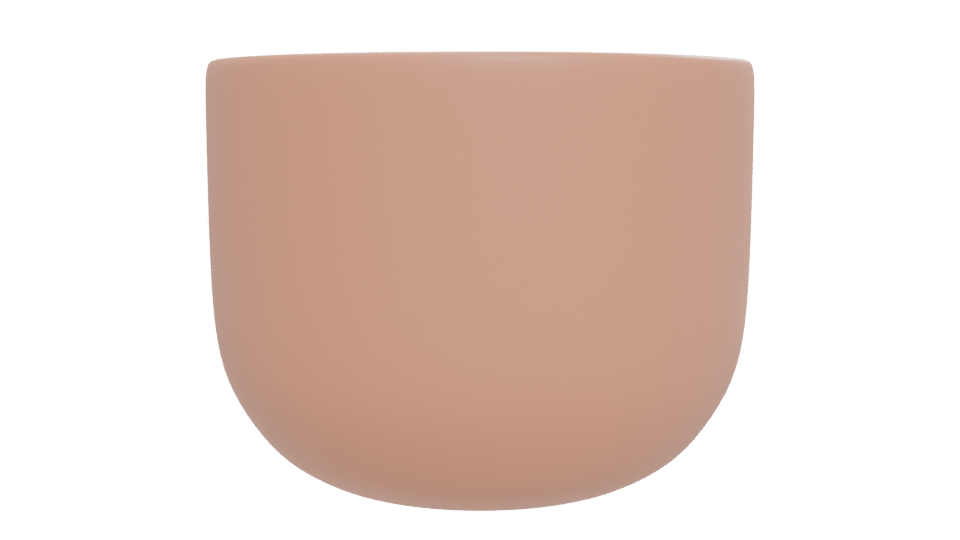 Stylized Decorative Plant Pot 3D - Professional 3D Model Render 12