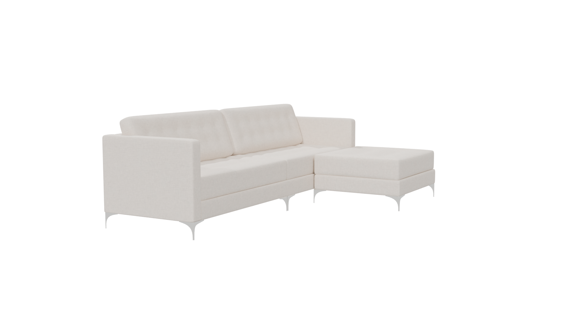 Contemporary Sectional Sofa Model 3D - Professional 3D Model Render 21