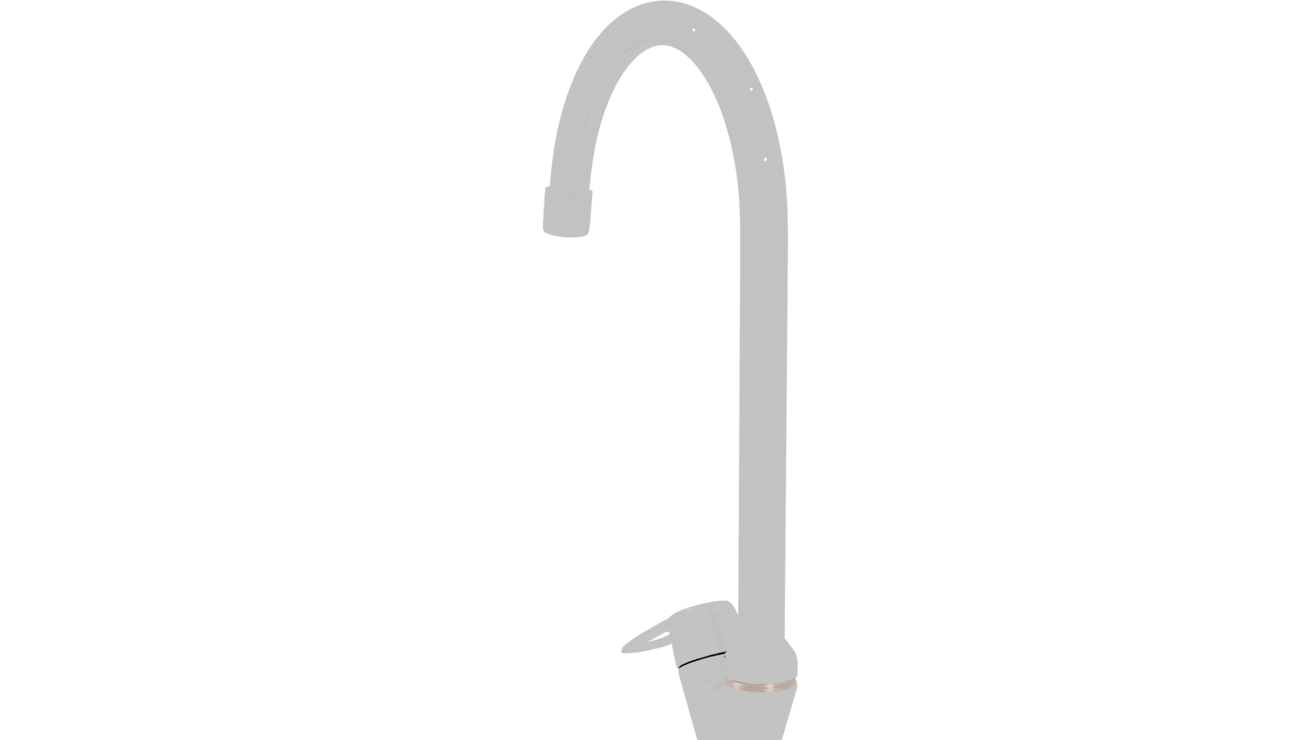 Stylish Modern Floor Lamp 3D - Professional 3D Model Render 4