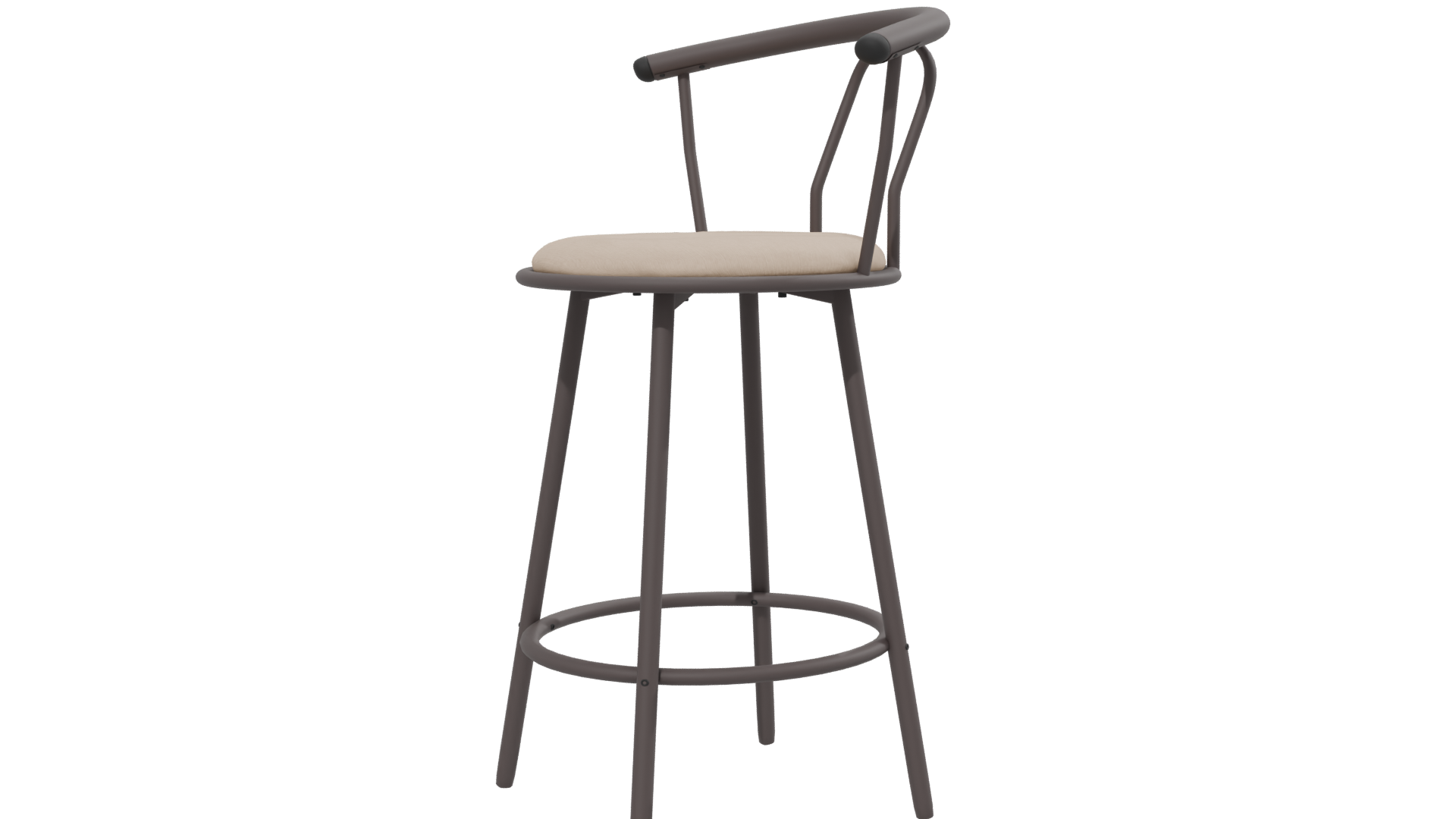 Stylish Bar Stool 3D Model - Professional 3D Model Render 13