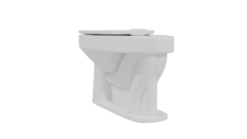 Taza Baltica Toilet 3D Model - Professional 3D Model Render 4