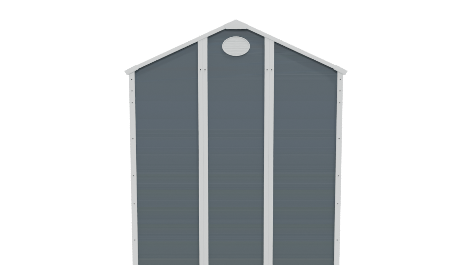 Stylized Garden Storage Shed 3D - Professional 3D Model Render 5