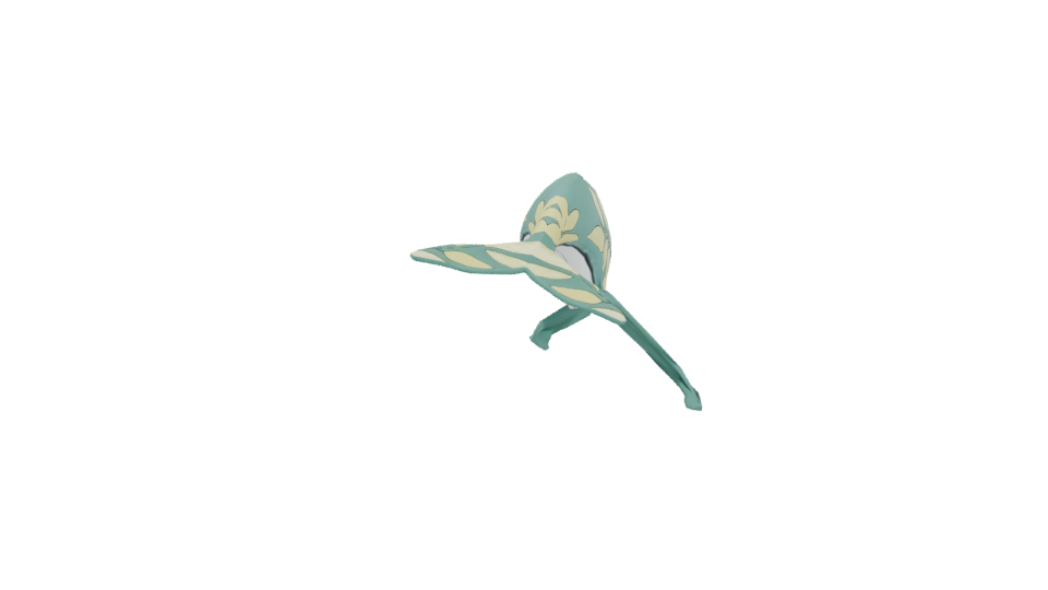 Stylized Tropical Whale 3D Model - Professional 3D Model Render 4