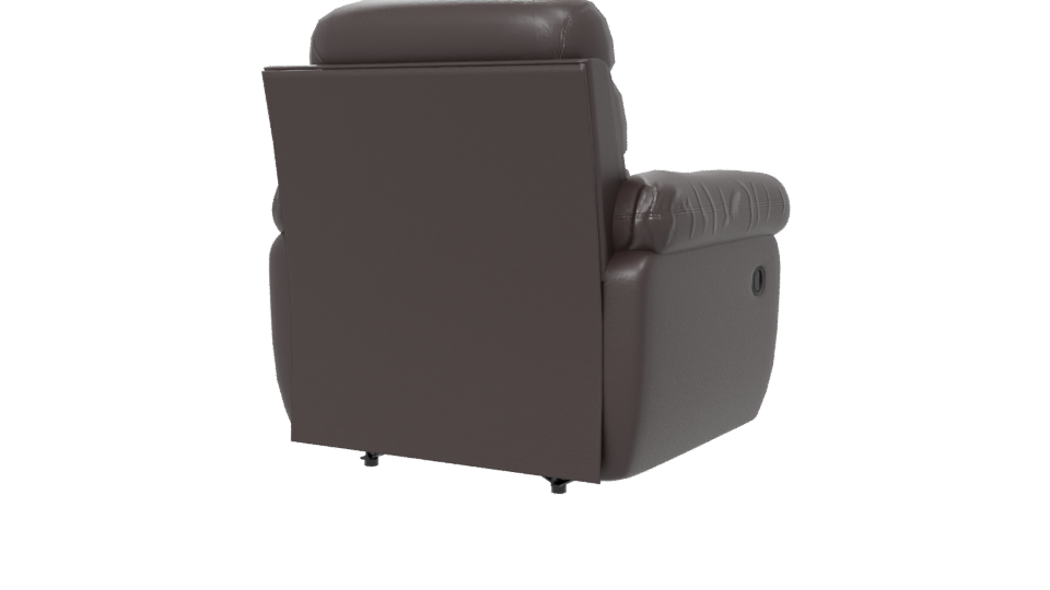 Cozy Recliner Armchair Model - Professional 3D Model Render 6