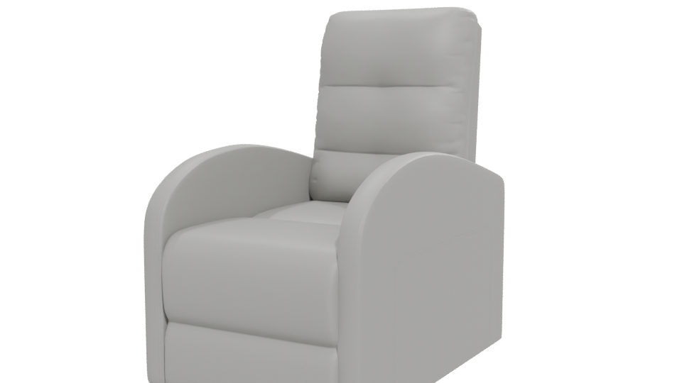 Contemporary Reclining Chair 3D - Professional 3D Model Render 12