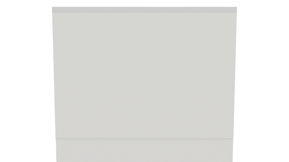 Minimalist Cabinet Storage Unit 3D - Professional 3D Model Render 5