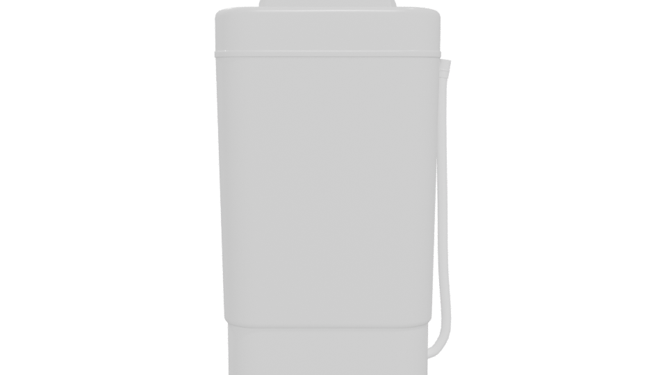 Compact Washing Machine 3D Model - Professional 3D Model Render 5