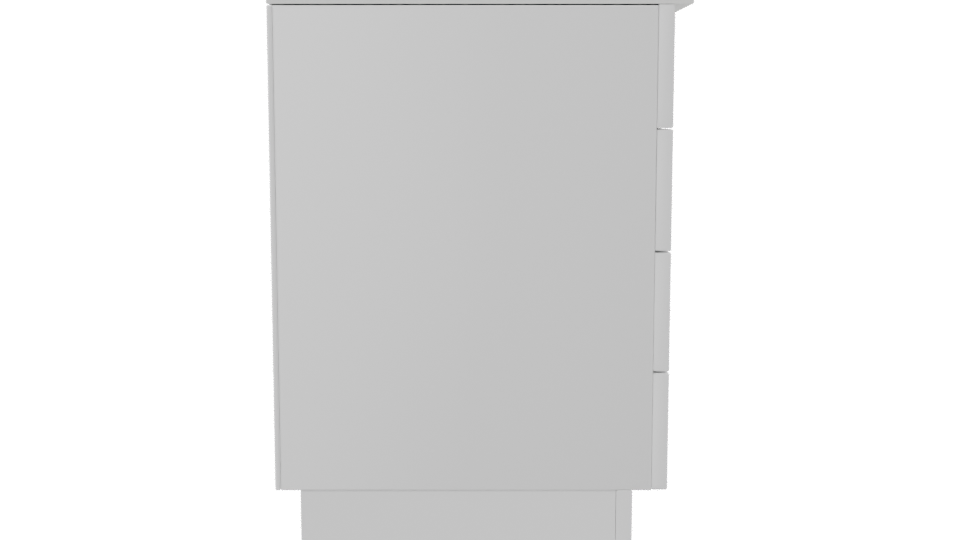 Stylish Modern Chest of Drawers - Professional 3D Model Render 8