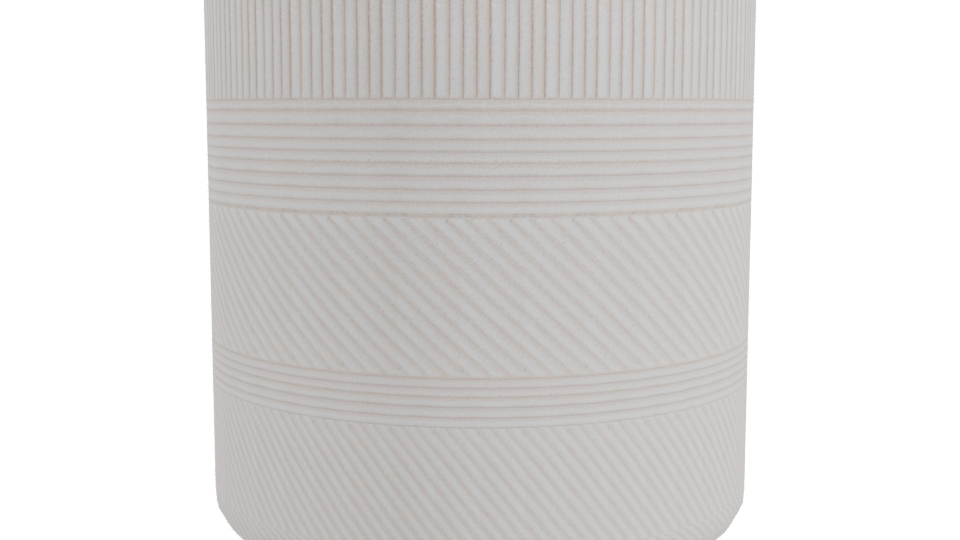 Macetero Fibra Line Sand 3D Model - Professional 3D Model Render 10