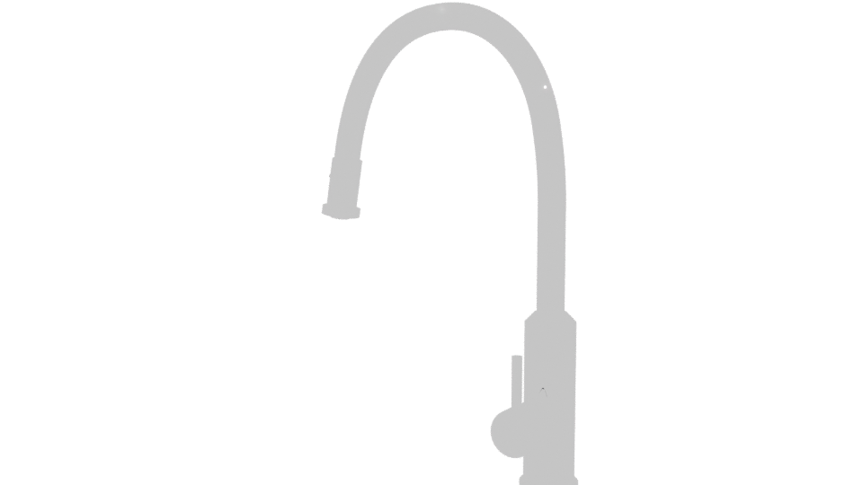 Sleek Modern Faucet 3D Model - Professional 3D Model Render 3