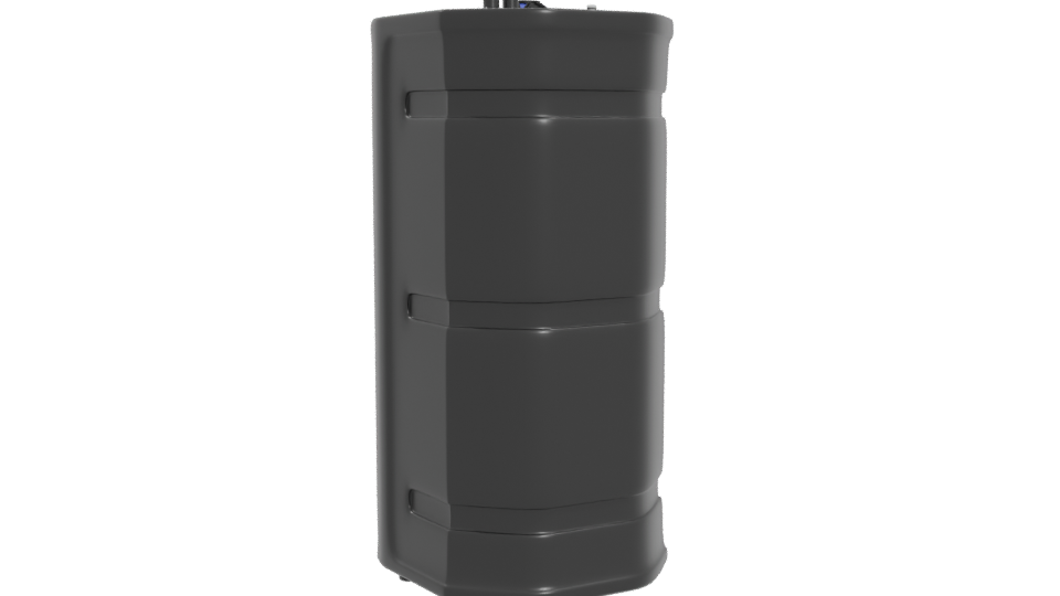 Vibrant Double Speaker 3D Model - Professional 3D Model Render 4