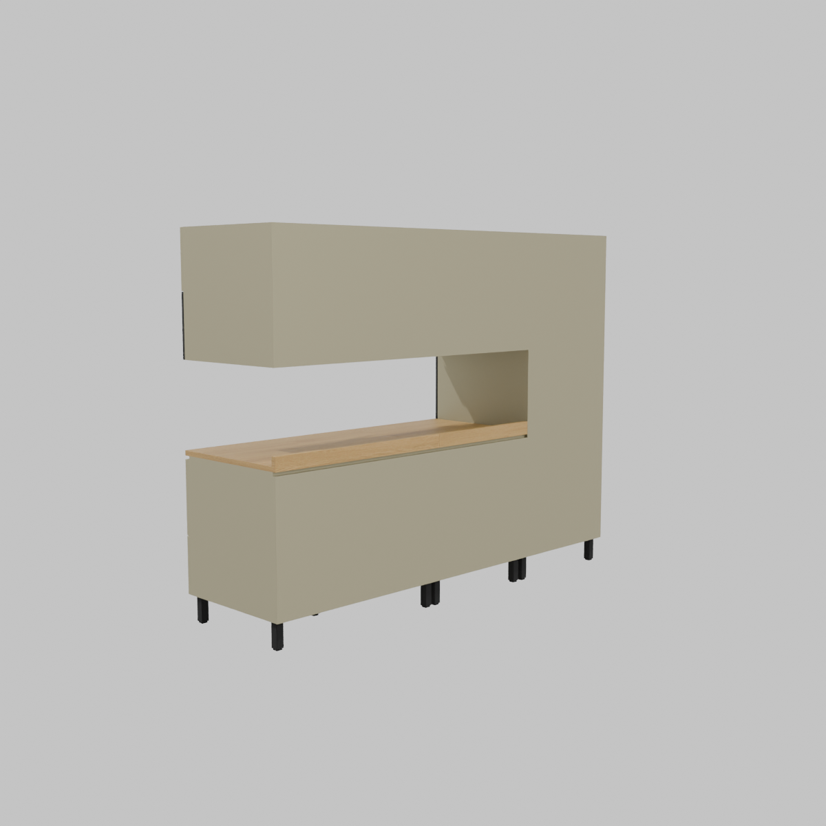 MUEBLES PARA COCINA 6 PC