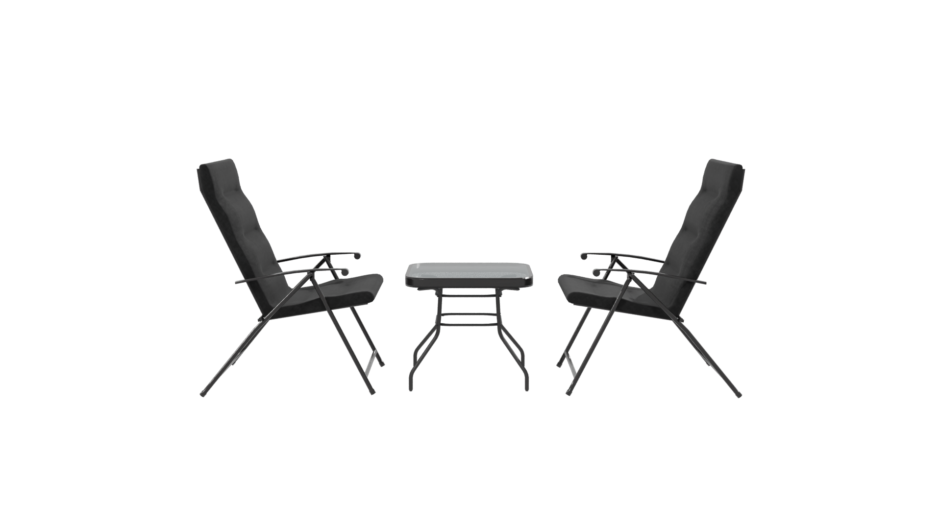 Stylish Outdoor Lounge Chair 3D - Professional 3D Model Render 8