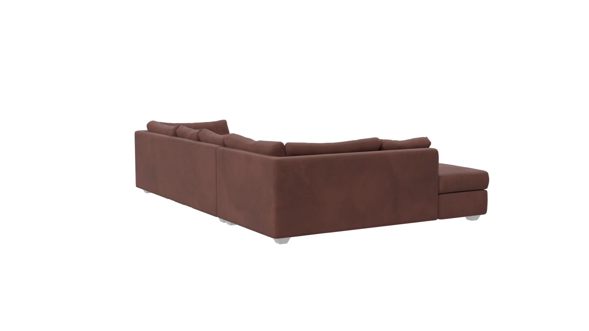 Stylish L-Shaped Sofa 3D - Professional 3D Model Render 7