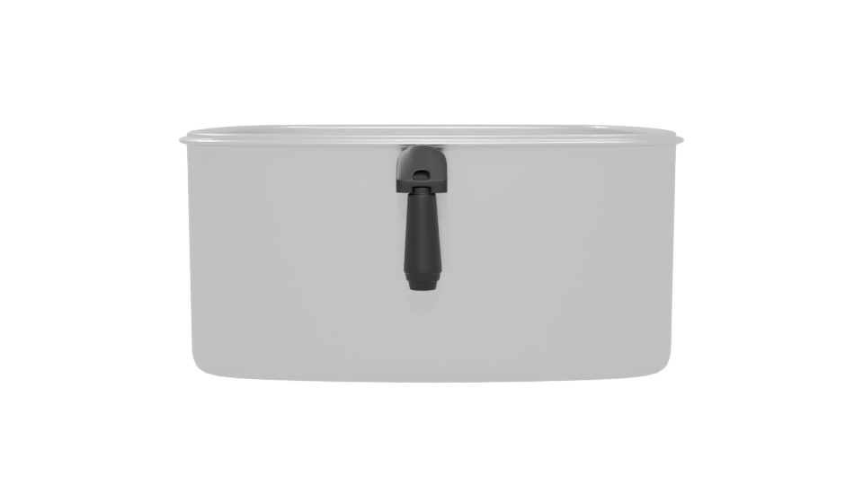 Stylish Modern Bathtub 3D Model - Professional 3D Model Render 5