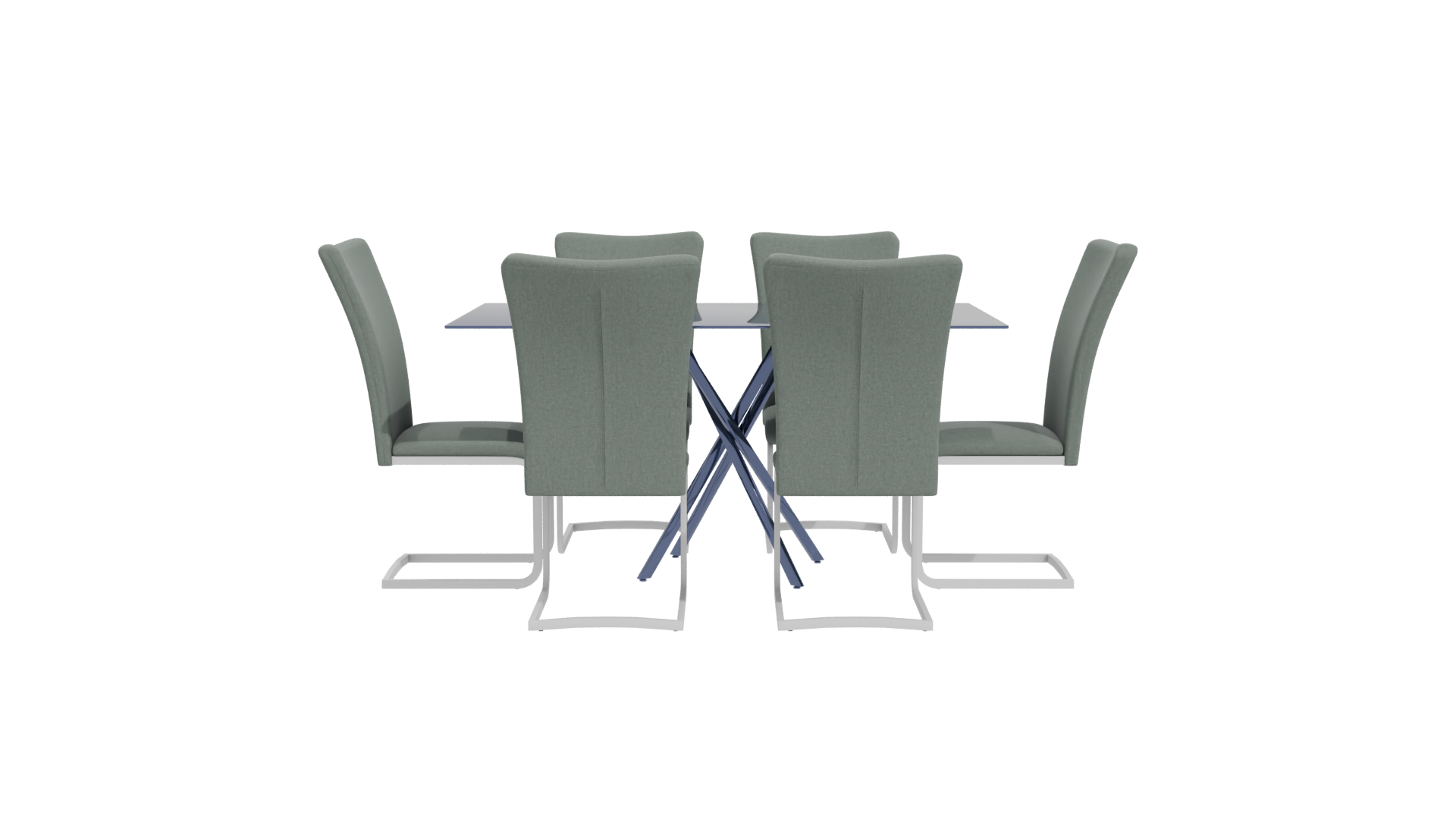 Rectangular Dining Table 3D Model - Professional 3D Model Render 11