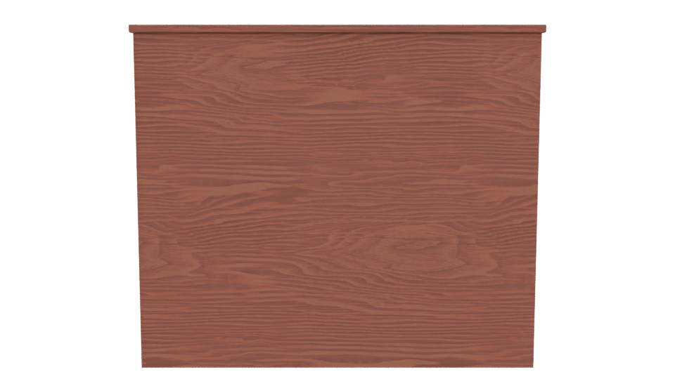 Contemporary Wooden Dresser 3D Model - Professional 3D Model Render 5