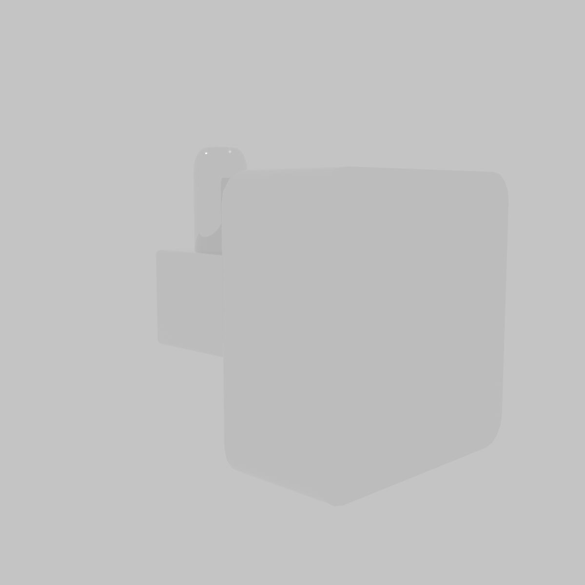 Gancho individual 6,8x6,1x5 cm acero inoxidable